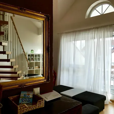 Am Hopfengarten - Helle 2 Maisonette Mit Grossem Balkon لينداو