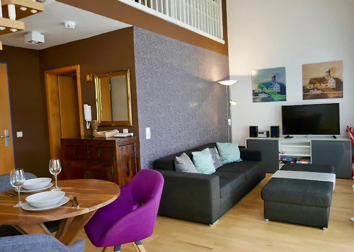 Apartment Am Hopfengarten - Helle 2 Maisonette Mit Großem Balkon