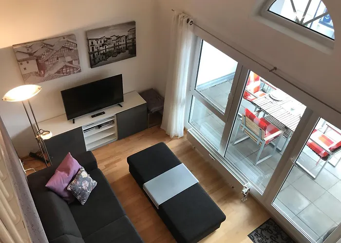 Apartment Am Hopfengarten - Helle 2 Maisonette Mit Großem Balkon *